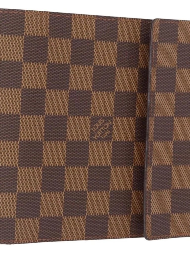 Louis Vuitton Damier Ebene Cd Case Pouch Lv Auth